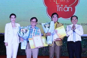 'Mai vàng tri ân' vinh danh NSND Thanh Tuấn, nhà văn Nguyễn Nhật Ánh