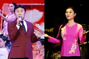 NSND Tạ Minh Tâm, Quế Trân... biểu diễn tại đêm nhạc 'Vang mãi bài ca kết đoàn'