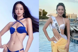 Bùi Khánh Linh nóng bỏng trong trang phục bikini tại Miss Intercontinental 2024