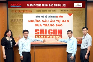 Ra mắt công trình báo chí dữ liệu 'TP.HCM 50 năm: Những dấu ấn tự hào qua trang Báo SGGP'