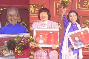  NSND Kim Cương, NSND Minh Vương xúc động khi được vinh danh tại lễ giỗ Tổ sân khấu