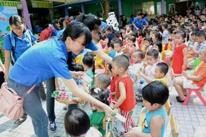 Ngày hội môi trường dành cho các bé mầm non