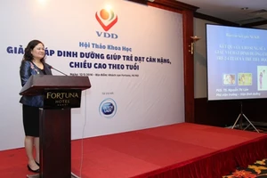 Giải pháp dinh dưỡng giúp trẻ đạt chiều cao, cân nặng