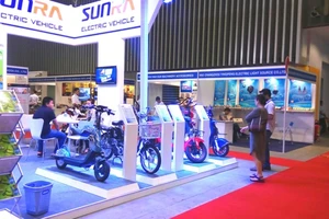 Khai mạc triển lãm về ô tô, xe máy và công nghiệp phụ trợ