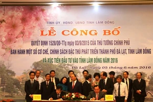 Agribank: Ký thỏa thuận hợp tác với UBND tỉnh Lâm Đồng