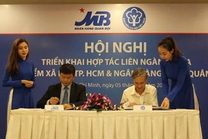 MB hợp tác thu bảo hiểm xã hội tại TP. HCM