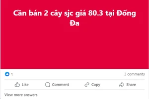Cảnh báo về 3 hình thức lừa đảo trong giao dịch vàng miếng SJC tự do