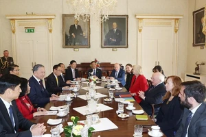 Tổng Bí thư, Chủ tịch nước Tô Lâm hội đàm với Tổng thống Ireland Michael Higgins