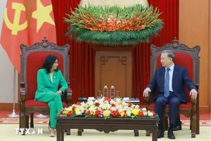 Tổng Bí thư Tô Lâm tiếp Phó Tổng thống Venezuela Delcy Rodriguez Gomez