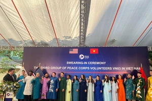 Việt Nam đón đoàn tình nguyện viên lớn nhất của Chương trình Hòa Bình 