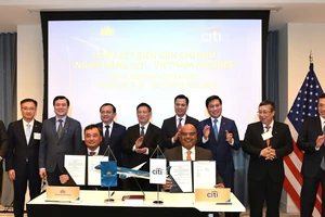 Phó Thủ tướng Hồ Đức Phớc chứng kiến lễ ký hợp tác giữa doanh nghiệp Việt Nam và Hoa Kỳ