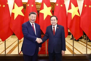 Chủ tịch Quốc hội Trần Thanh Mẫn hội kiến Tổng Bí thư, Chủ tịch Trung Quốc Tập Cận Bình