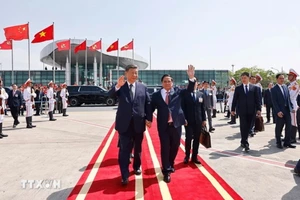 Thủ tướng Phạm Minh Chính ra sân bay tiễn Tổng Bí thư, Chủ tịch nước Trung Quốc Tập Cận Bình