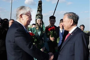 Tổng Bí thư Tô Lâm và Phu nhân bắt đầu thăm cấp Nhà nước Cộng hòa Kazakhstan
