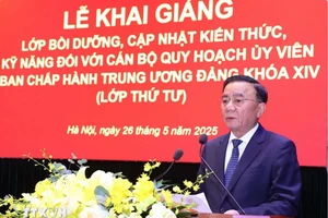Khai giảng Lớp Bồi dưỡng cho 55 cán bộ quy hoạch Ủy viên Trung ương Đảng khóa XIV
