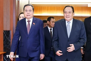 Chủ tịch Quốc hội Trần Thanh Mẫn hội đàm với Chủ tịch Thượng viện Malaysia