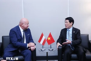 Chủ tịch nước Lương Cường gặp lãnh đạo Áo, Paraguay và Tajikistan tại Mỹ