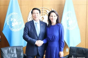 Chủ tịch nước Lương Cường gặp Chủ tịch Đại hội đồng Liên hợp quốc và Tổng thống Iraq