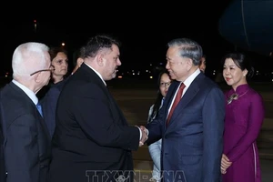 Tổng Bí thư Tô Lâm và Phu nhân bắt đầu thăm chính thức Bulgaria