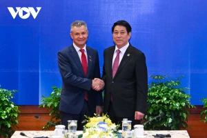 Chủ tịch nước Lương Cường tiếp Đồng Bộ trưởng về Ngoại giao và Thương mại Australia