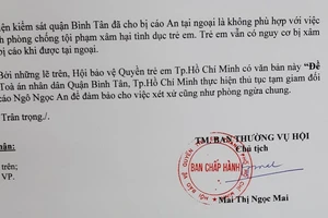 Đề nghị tạm giam người đàn ông 63 tuổi dâm ô bé gái