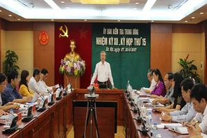 Xem xét thi hành kỷ luật Thứ trưởng Hồ Thị Kim Thoa