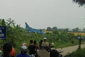 Máy bay quân sự rơi ở sân bay Yên Bái, một phi công hy sinh