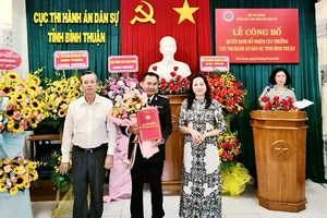 Bình Thuận có tân Cục trưởng Thi hành án dân sự