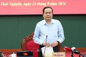 Chủ tịch Quốc hội Trần Thanh Mẫn chỉ đạo công tác khắc phục thiệt hại do bão số 3 tại Thái Nguyên