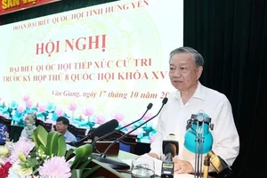 Tổng Bí thư, Chủ tịch nước Tô Lâm tiếp xúc cử tri Hưng Yên