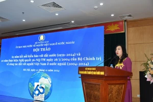 Thứ trưởng Bộ Ngoại giao: Dù ra đi với lý do nào, người Việt Nam vẫn mong ngày trở về