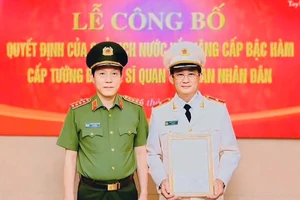 Giám đốc Công an tỉnh Tây Ninh được thăng cấp hàm Thiếu tướng