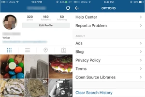 Thủ thuật thêm nhiều tài khoản vào Instagram