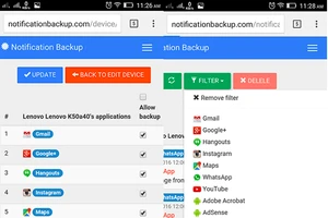 Sao lưu và quản lý toàn bộ thông báo trên Android