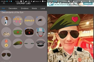 Ứng dụng giúp hóa thân thành “Hậu duệ mặt trời”