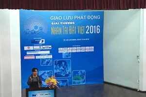 Giải thưởng Nhân Tài Đất Việt 2016 hỗ trợ sinh viên khởi nghiệp