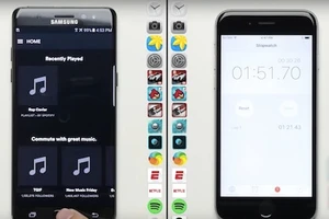 Galaxy Note 7 vẫn kém xa iPhone 6S