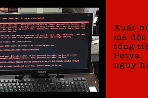 Thế giới rúng động vì mã độc tống tiền Petya