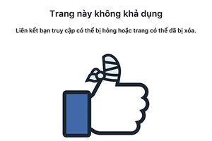 Facebook bất ngờ bị sập trên diện rộng