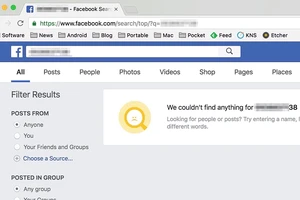 Facebook tắt tính năng tìm kiếm bằng số điện thoại