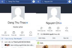 Facebook Đặng Thu Thảo, Khả Ngân, Nam Thư... bị hack