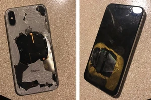 iPhone X phát nổ khi cập nhật lên iOS 12.1?