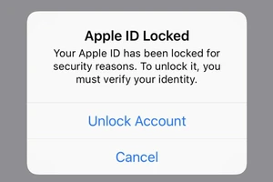 Cách mở lại Apple ID khi bị khóa