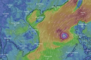 Cách theo dõi đường đi của cơn bão Phanfone