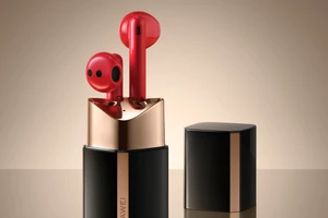 Lộ diện mẫu tai nghe chống ồn có hình thỏi son độc đáo