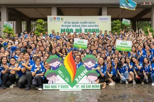 Hàng trăm sinh viên tình nguyện tham gia chiến dịch Mùa hè xanh 2022 