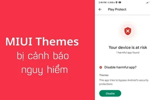 Một ứng dụng Xiaomi bị Google cảnh báo là phần mềm độc hại?