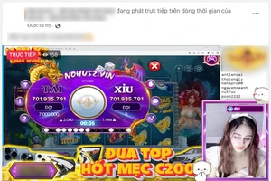 Quảng cáo cờ bạc hiển thị tràn lan trên Facebook