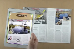 Cách thu hút độc giả báo in và quảng cáo bằng AR