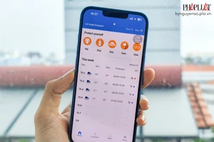 Dùng thử ứng dụng đo chỉ số tia cực tím của Liên Hiệp Quốc